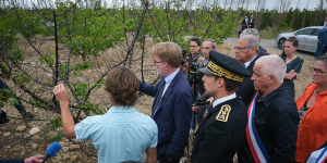 Sécheresse : le ministre Marc Fesneau au chevet de l’agriculture des Pyrénées-Orientales