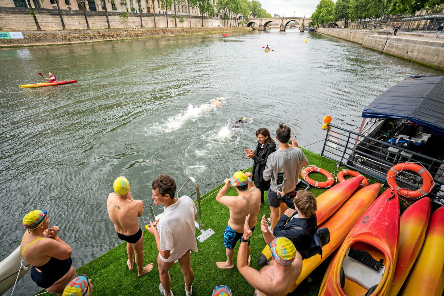 Rats, silures, brochets… Avec qui Anne Hidalgo devra-t-elle nager dans la Seine ?