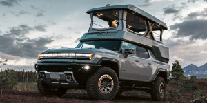 GMC Hummer par Earthcruiser, le camping-car électrique extrême