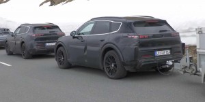 Le Porsche Cayenne électrique se dévoile un peu plus