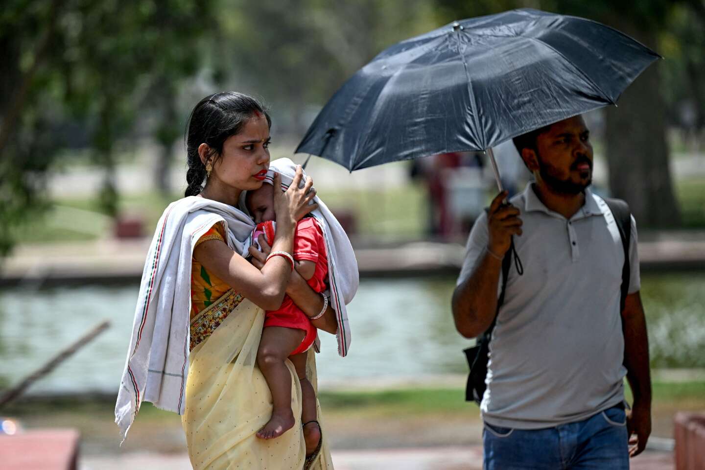 A New Delhi, une température record de 52,3 °C enregistrée