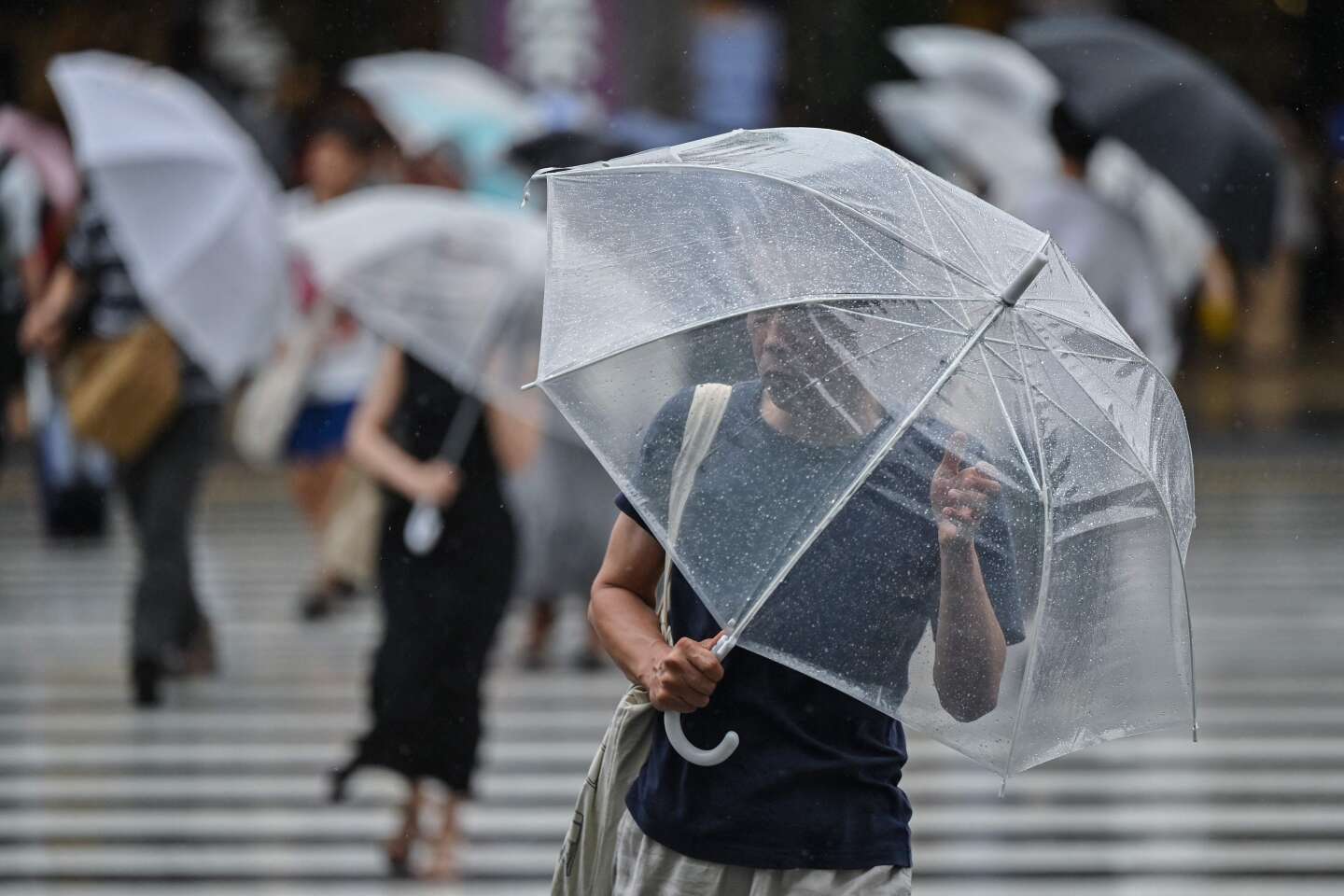 Au Japon, le trafic ferroviaire et aérien reprend normalement à Tokyo après le passage du typhon Ampil