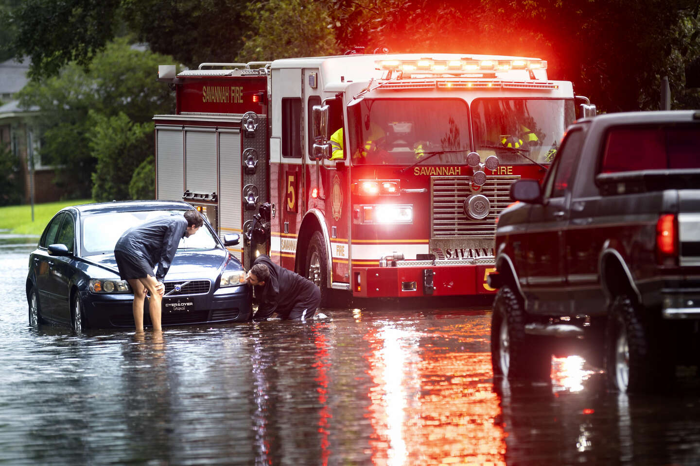 Tempête Debby : au moins quatre morts aux Etats-Unis, des « inondations catastrophiques » attendues dans les prochains jours