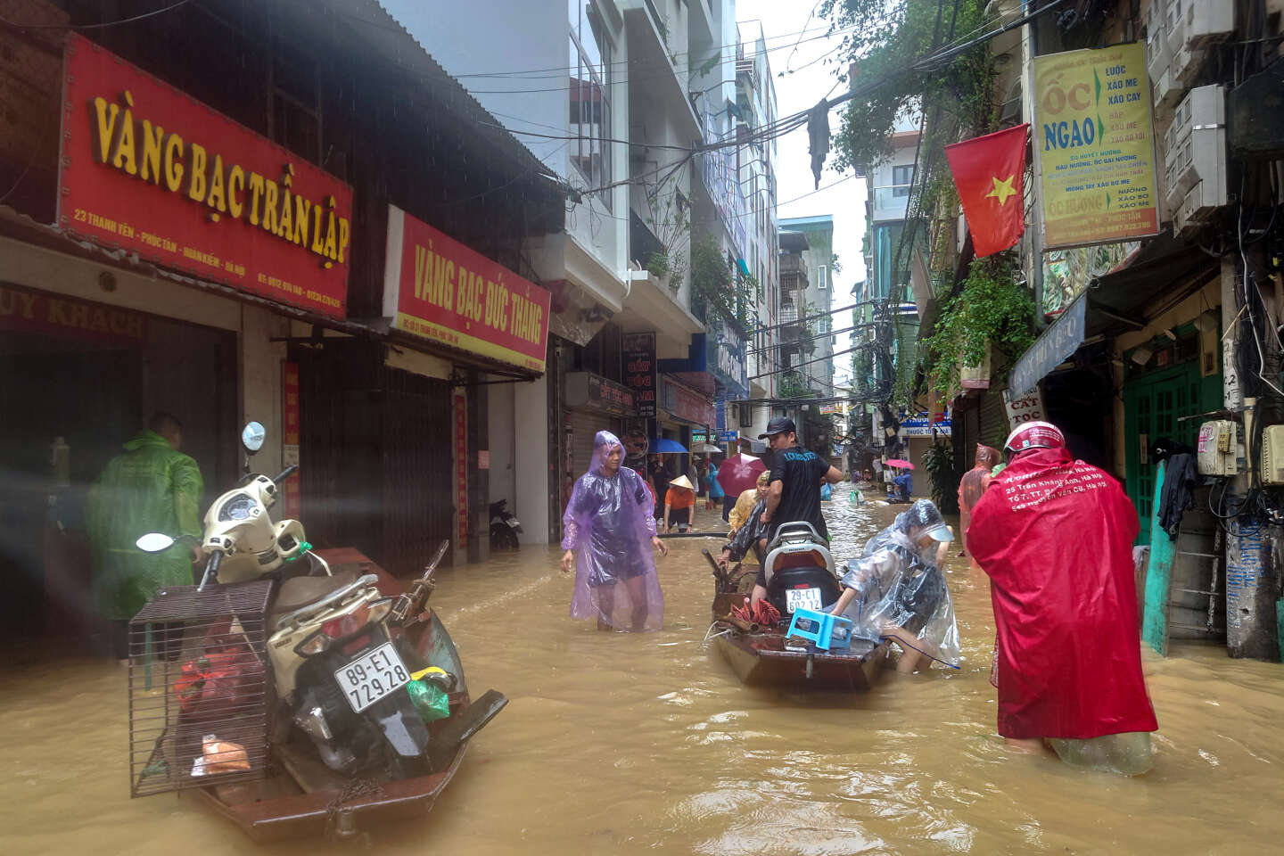 Le typhon Yagi provoque des inondations et des glissements de terrain en Thaïlande, au Laos et en Birmanie