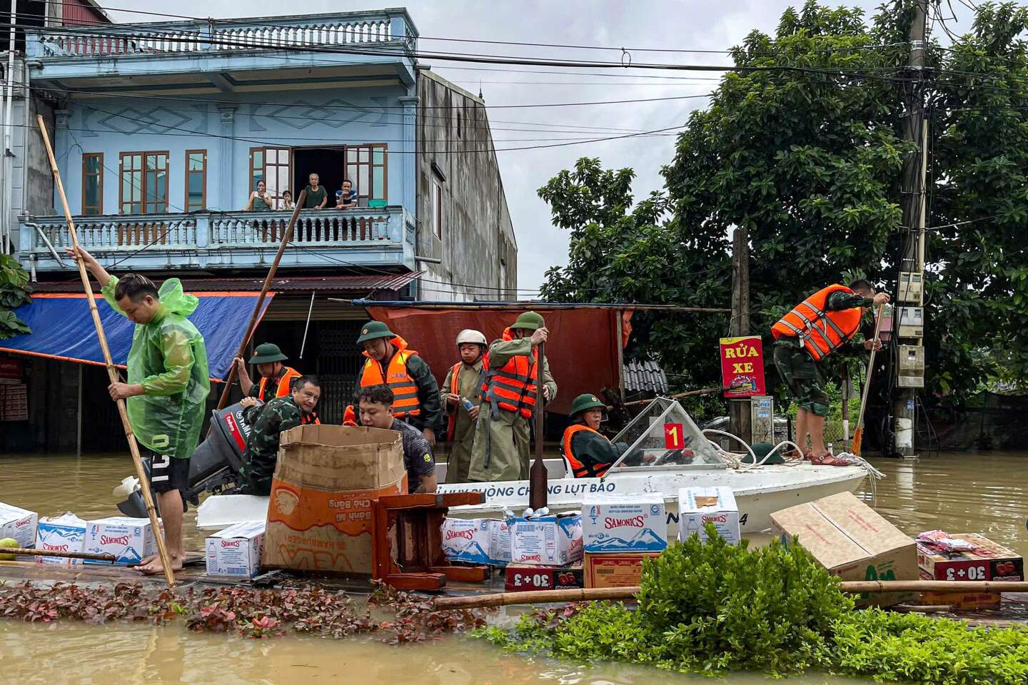 Le Vietnam mesure l’ampleur des destructions après le passage du typhon Yagi