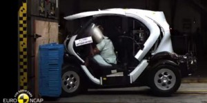 La Renault Twizy ZE dangereuse d’après le crash-test Euro NCAP ?