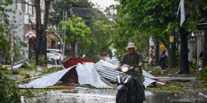 Le super typhon Yagi fait au moins trois morts au Vietnam