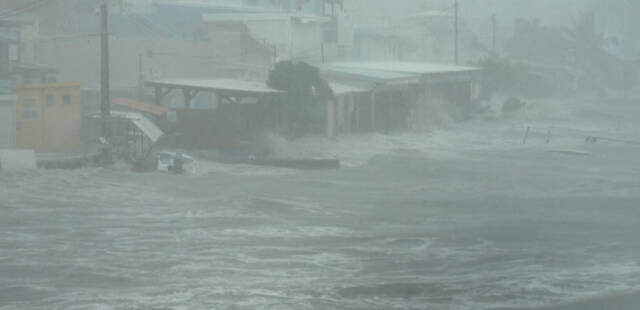 Les images du passage de l’ouragan Béryl en Martinique