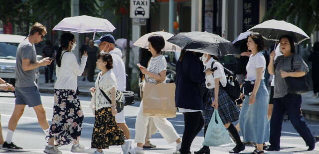 En Chine et au Japon, un été aux températures record