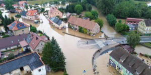 Les images de la tempête Boris qui continue de ravager l’Europe centrale et orientale